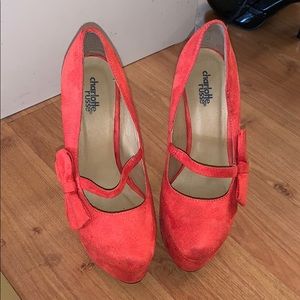 Charlotte Russe red high heels.
